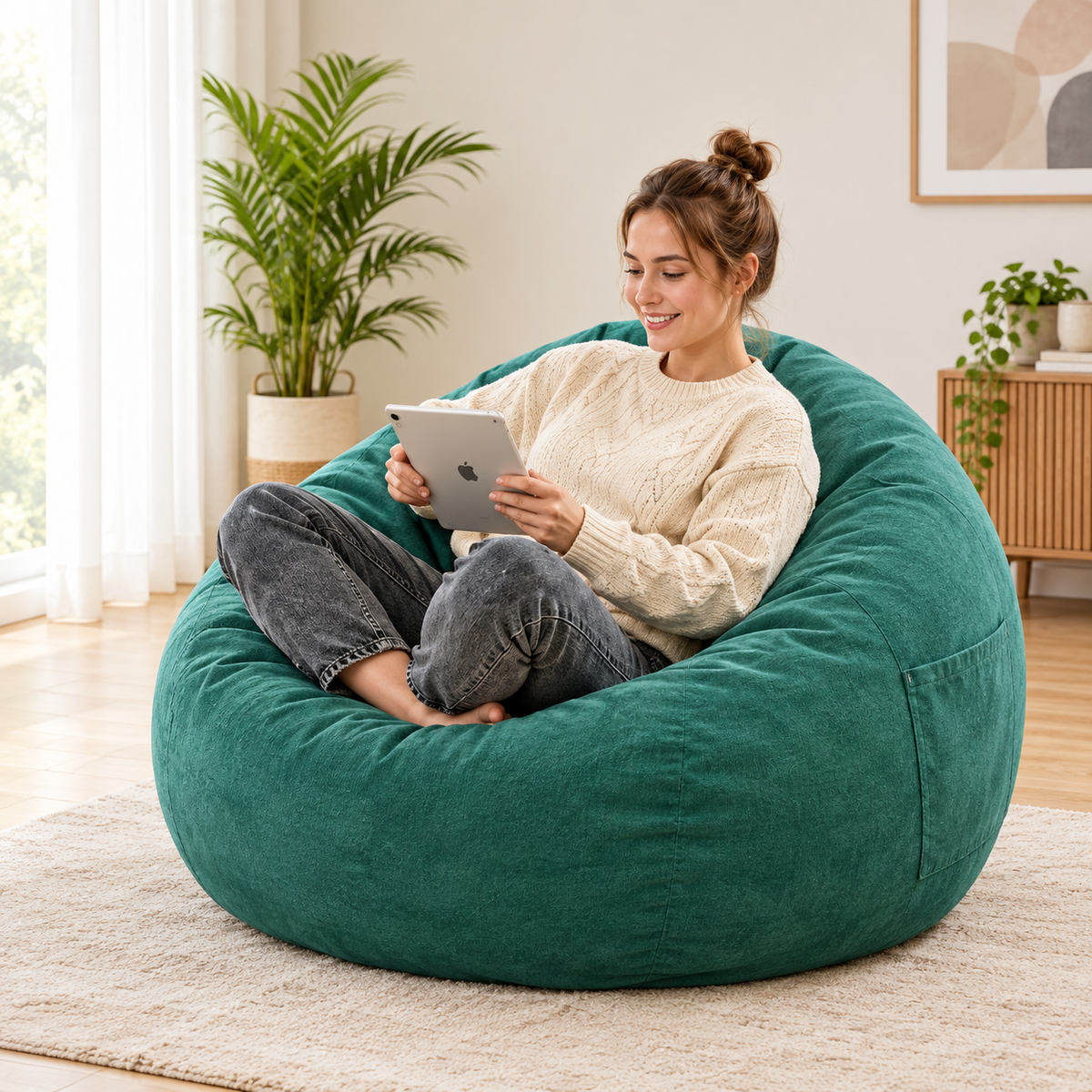 Bean Bag - Fine Velvet