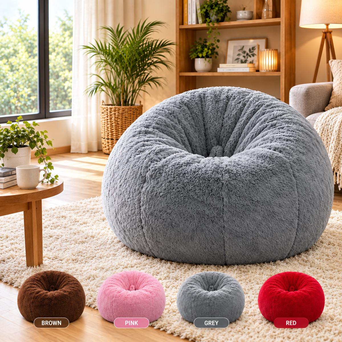 Fur Bean Bag - 5XL