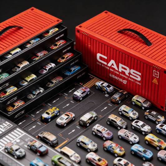 Container Car Set - 48 pcs