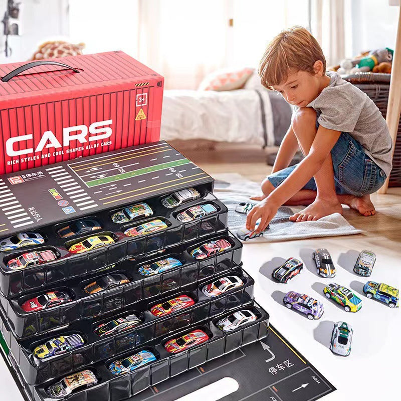 Container Car Set - 48 pcs